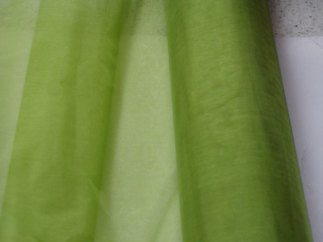 organza zelená 36 cm